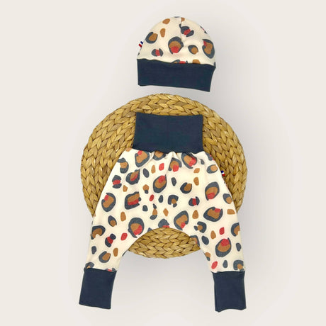 Bonnet chaud bébé molletonné, confection artisanale française