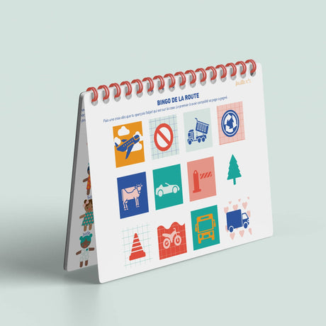 Carnet de voyage réutilisable pour enfant