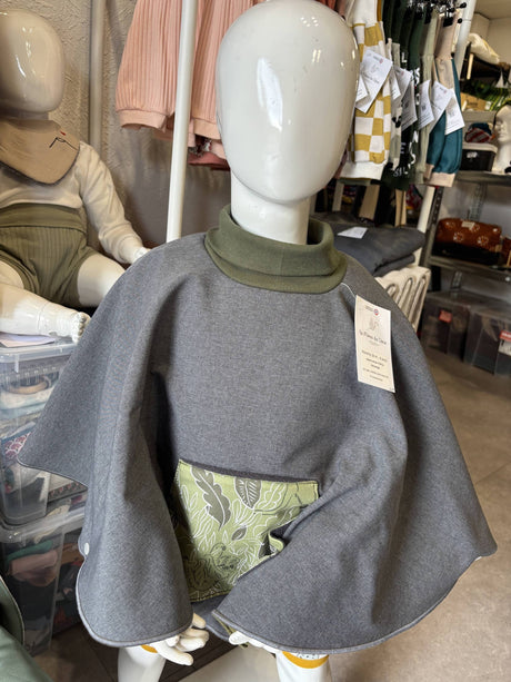 CHO poche Gris - Poncho