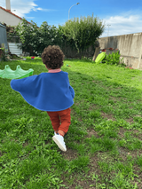 CHO Poncho spécial voiture approuvé par Sécurange - Bleu