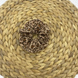Chouchou en tissu côtelé léopard, accessoire cheveux