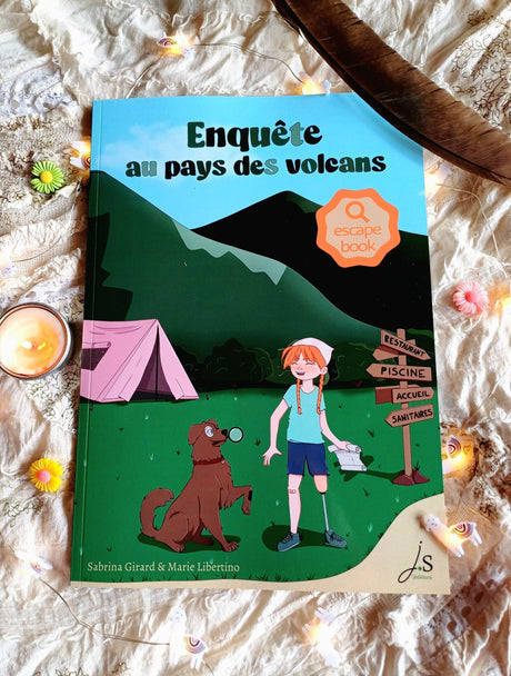 Enquête au pays des volcans - Escape book