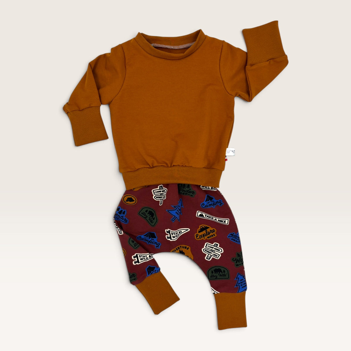 Pull évolutif bébé et enfant - Caramel