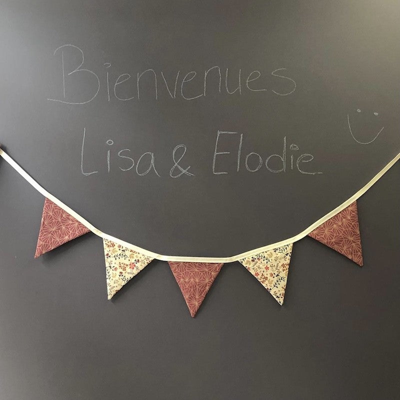 Guirlande de fanions Elodie