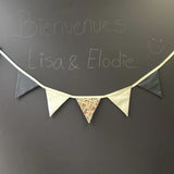 Guirlande de fanions Elodie