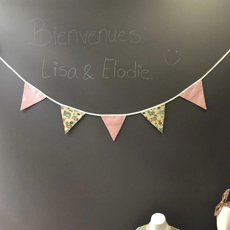 Guirlande de fanions Lisa