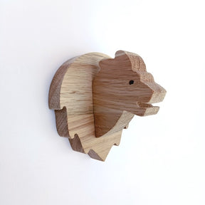 Patère lion