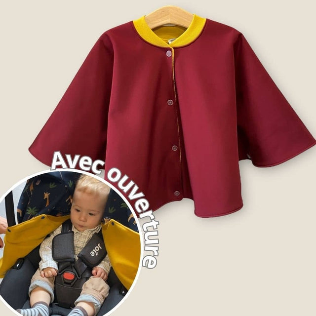 Poncho CHO avec ouverture spécial voiture approuvé par Sécurange - Bordeaux