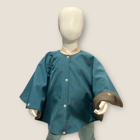 Poncho de voiture pour bébé, sécurisé et confortable. Made in France.