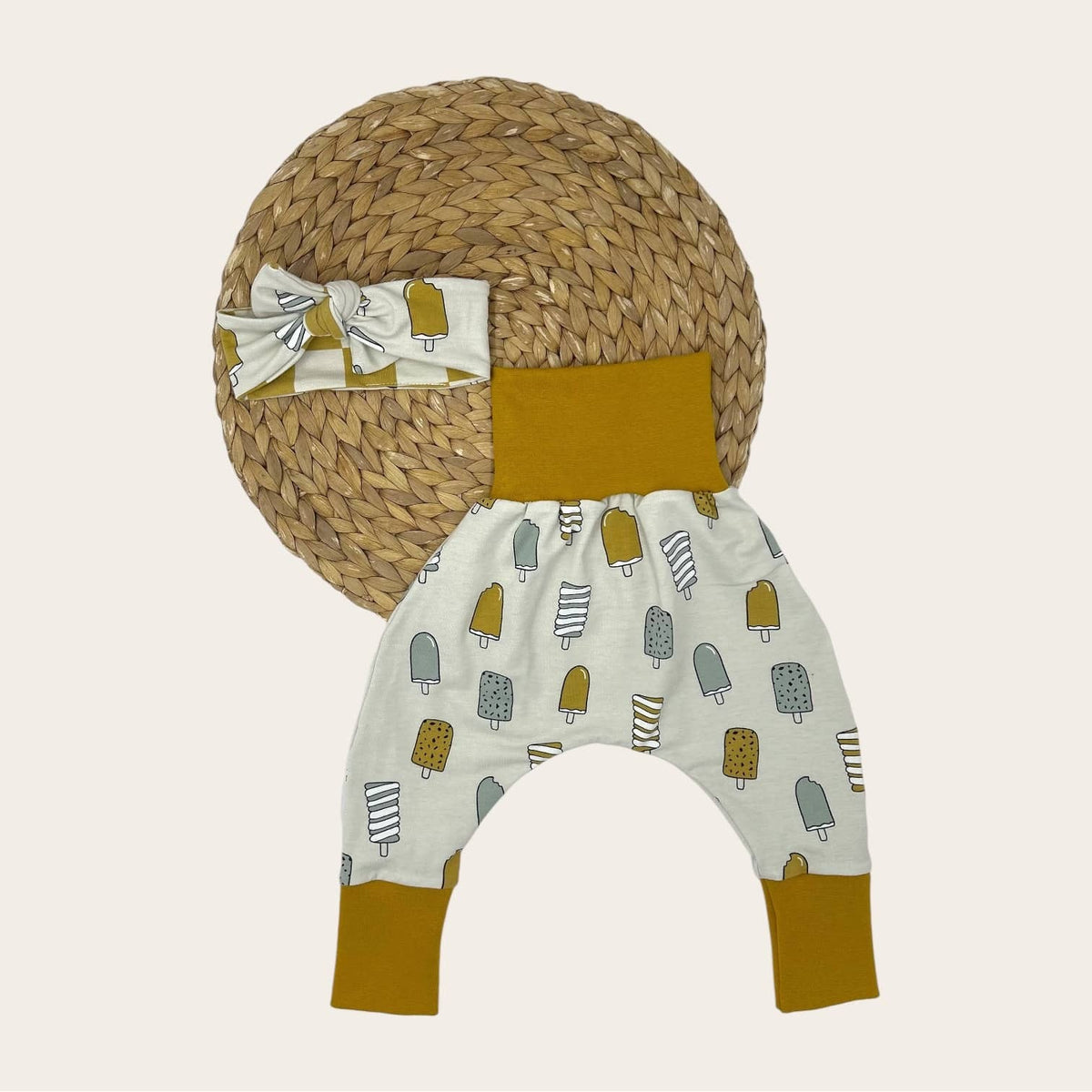 Sarouel mi-saison fabriqué en France pour le confort de bébé