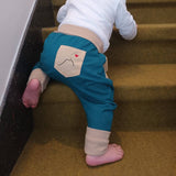 Sarouel mi-saison enfant, pantalon évolutif cousu à Clermont-Ferrand
