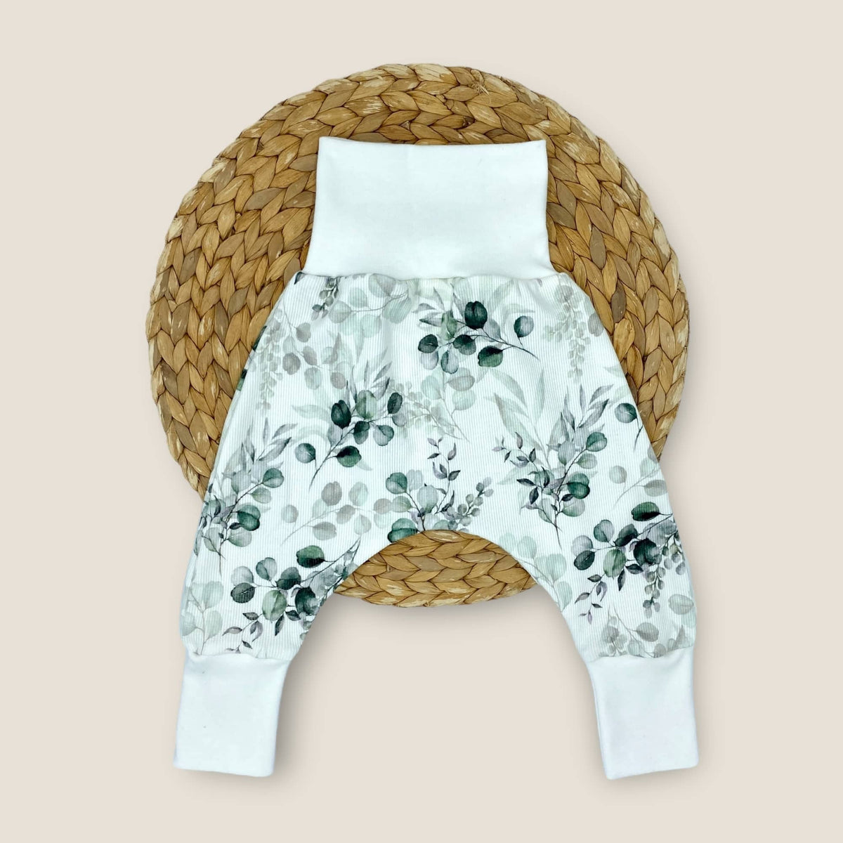 Sarouel bébé évolutif, coupe confortable et extensible