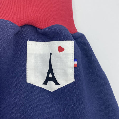 Sarouel évolutif pour enfant, cousu artisanalement à Clermont-Ferrand
