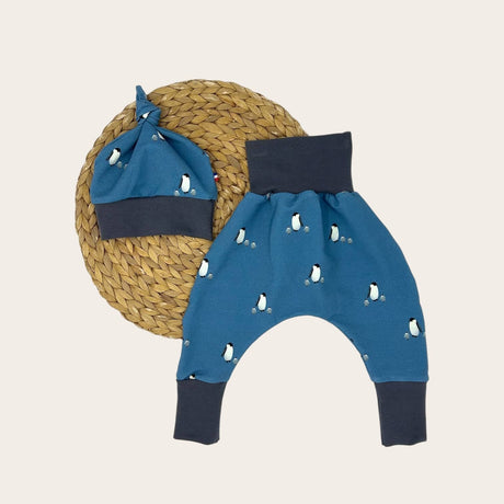Sarouel mi-saison fait en France, avec le bonnet