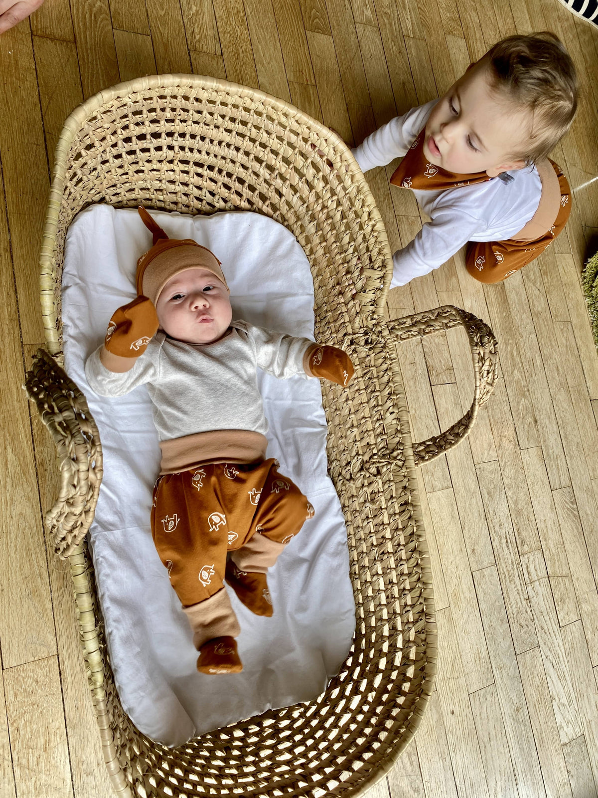 Sarouel évolutif bébé, fabrication artisanale Clermont-Ferrand