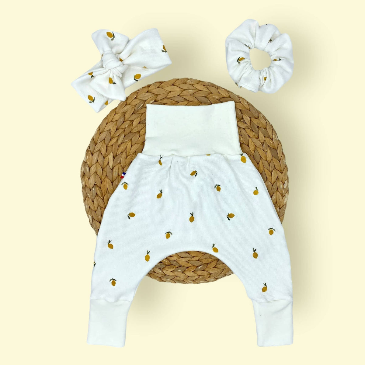 Sarouel évolutif bébé, fabrication artisanale Clermont-Ferrand