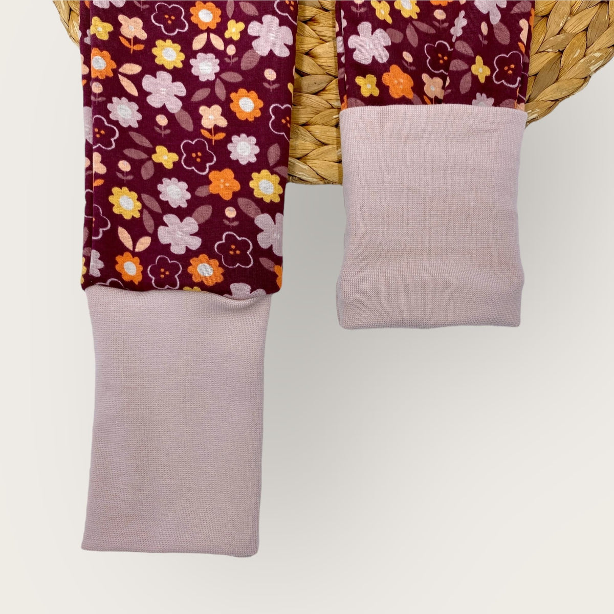 Sarouel évolutif made in France, pantalon bébé doux