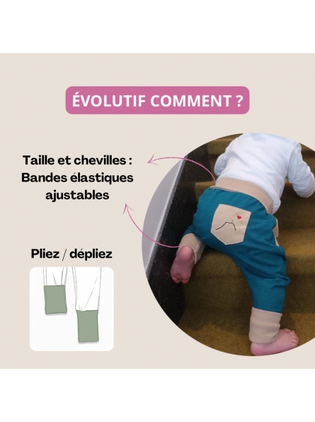 Sarouel évolutif Patchs