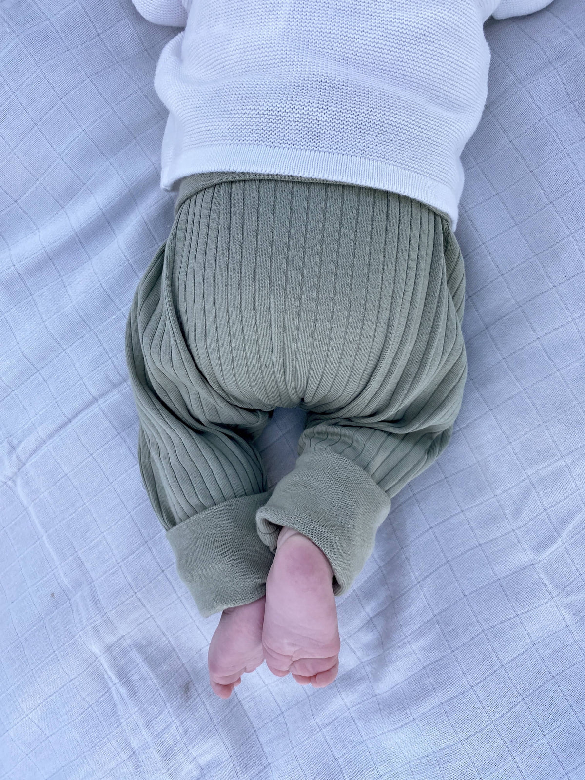 Sarouel bébé évolutif en coton français