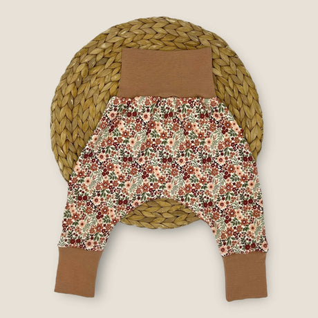Sarouel bébé évolutif, coupe confortable et extensible