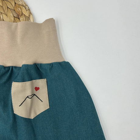 Sarouel évolutif bébé, fabrication artisanale Clermont-Ferrand