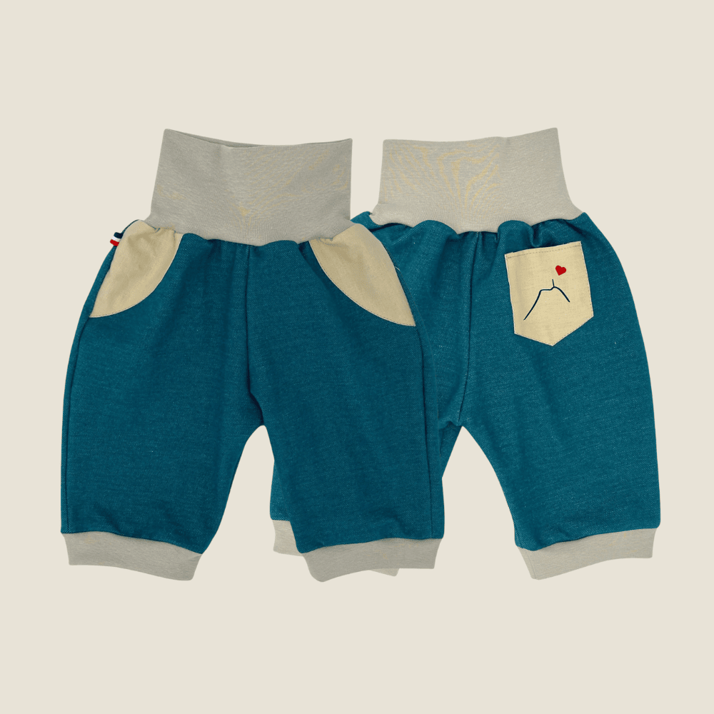 Sarouel évolutif bébé, fabrication artisanale Clermont-Ferrand