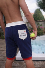 Short enfant allez les bleus