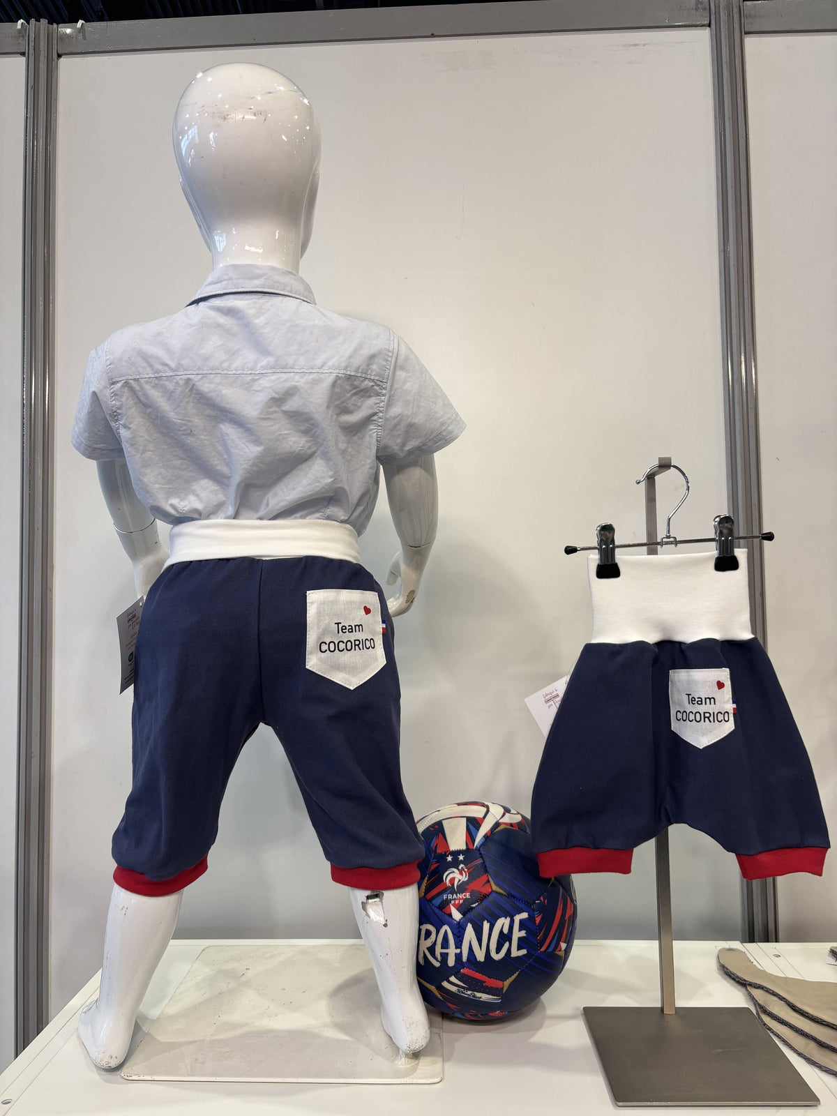 Bermuda enfant coupe du monde de football