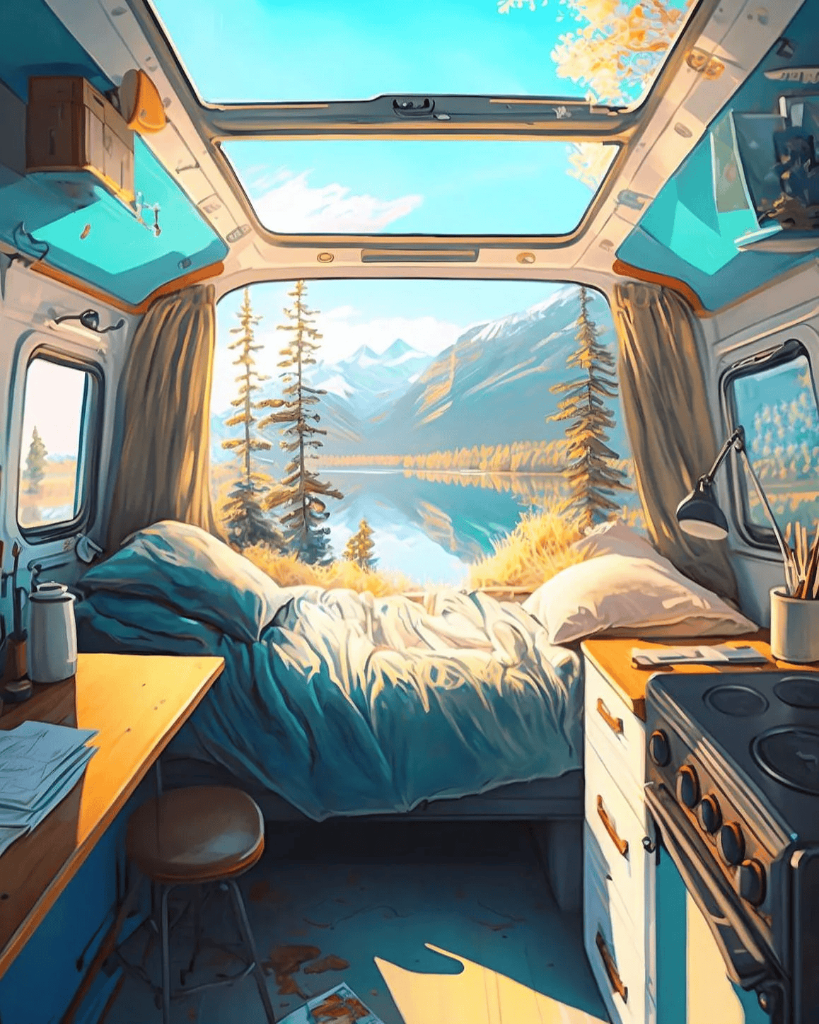 Van Life - Puzzle 1000 pièces - Piece&Love