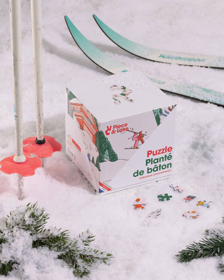Planté de bâton - Puzzle 1000 pièces
